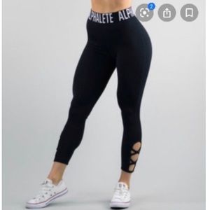 Black Alphalete Leggings